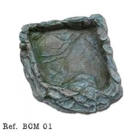 Boulder Corner Water Dish XL Répteis | Iguana